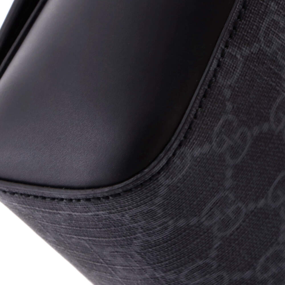Gucci Web Strap Flap Messenger Bag Gg #258258G16B - Picture 7 of 8